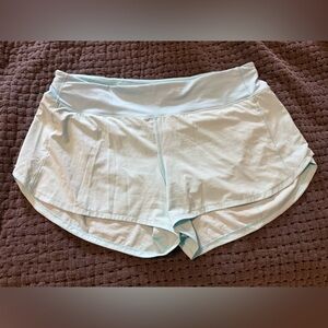 Lululemon Speed Up High-Rise Lined Short 4" - Cyan Blue